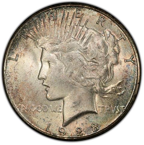 Picture of 1928-S PEACE $1 MS65 