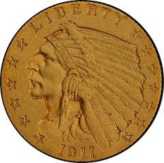 Picture of 1911 INDIAN $2.5 PR67+ 