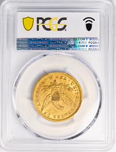 Picture of 1860-S LIBERTY HEAD $10 AU55 