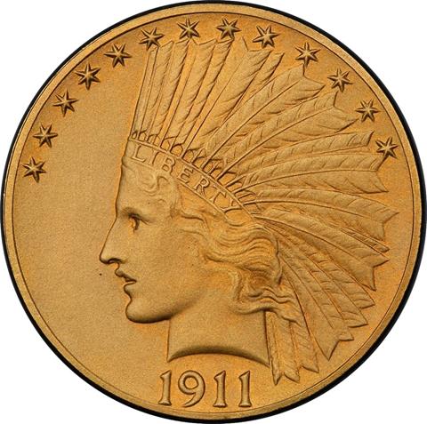 1911 INDIAN $10