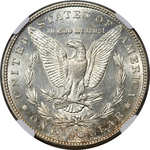 Picture of 1892-S MORGAN S$1 MS61 