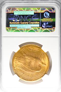 Picture of 1924-S ST. GAUDENS $20 MS64 