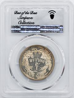 Picture of 1859 PAQUET 50C J-249 PR64 Cameo