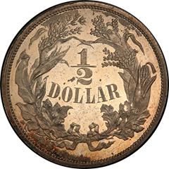 Picture of 1859 PAQUET 50C J-249 PR64 Cameo