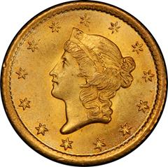 Picture of 1853-O GOLD G$1, TYPE 1 MS66 