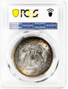 Picture of 1879-CC MORGAN S$1, CAPPED DIE MS65 