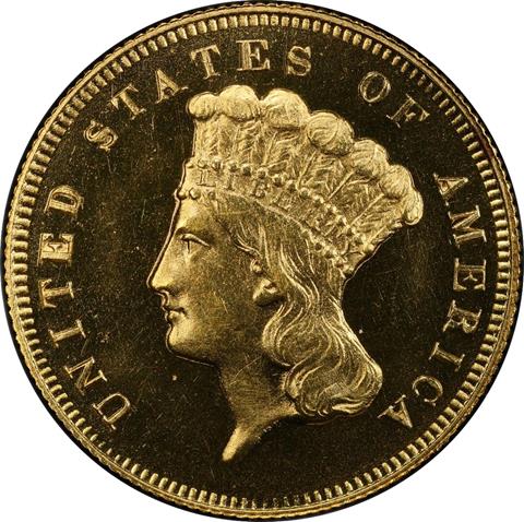 1873 INDIAN PRINCESS $3