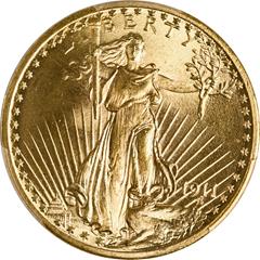Picture of 1911 ST. GAUDENS $20 MS66 