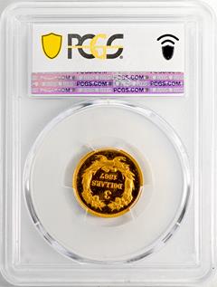 Picture of 1867 INDIAN PRINCESS $3 PR65+ Cameo