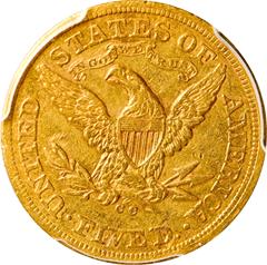 Picture of 1870-CC LIBERTY $5 XF45 