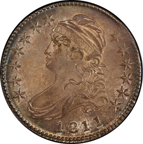 1811 CAPPED BUST 50C