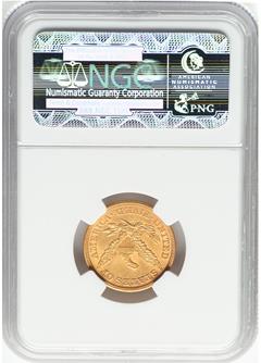 Picture of 1865-S LIBERTY $5 AU58 