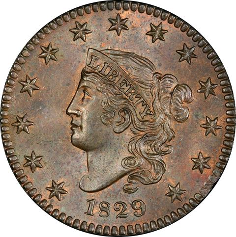 1829 CORONET HEAD 1C