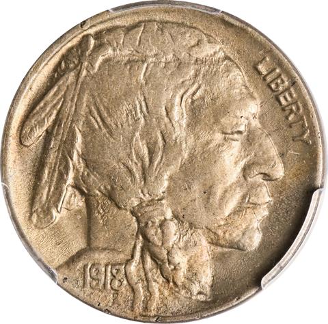 Picture of 1918/7-D BUFFALO 5C MS62 