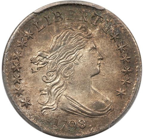 1798/97 DRAPED BUST 10C