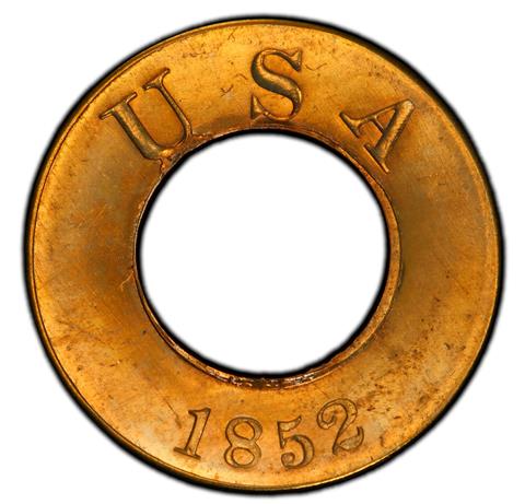 Picture of 1852 G$1 J-141 PR66 