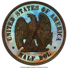 Picture of 1872 50C J-1201 PR67 Brown