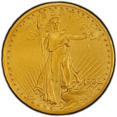 Picture of 1908 ST. GAUDENS $20, MOTTO PR67 