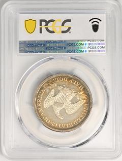 Picture of 1858 LIBERTY SEATED 50C PR65 Cameo