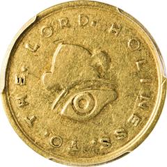 Picture of 1849 MORMON GOLD (UTAH) $5, MORMON AU40 