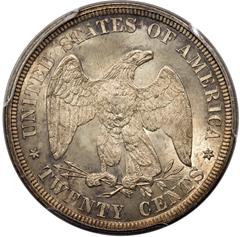 Picture of 1876 20C MS66+ 