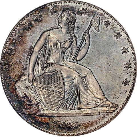 1839 GOBRECHT $1 J-104 RES