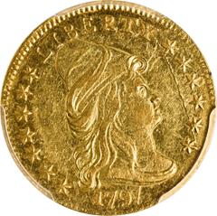 Picture of 1797 DRAPED BUST $2.5 AU53 