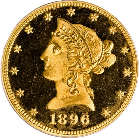 1896 LIBERTY HEAD $10