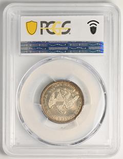 Picture of 1840 LIBERTY SEATED 25C, DRAPERY MS64+ 