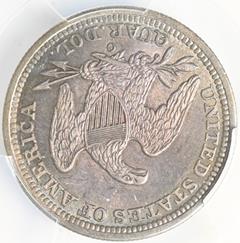 Picture of 1842-O LIBERTY SEATED 25C, SMALL DATE MS61 