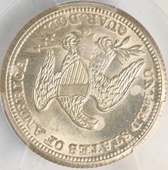 Picture of 1852-O LIBERTY SEATED 25C, NO MOTTO MS63 