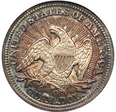 Picture of 1853-O LIBERTY SEATED 25C, ARROWS AND RAYS MS65 
