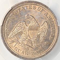 Picture of 1856-S LIBERTY SEATED 25C, NO MOTTO MS63 