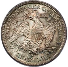 Picture of 1888-S LIBERTY SEATED 25C, MOTTO MS67 