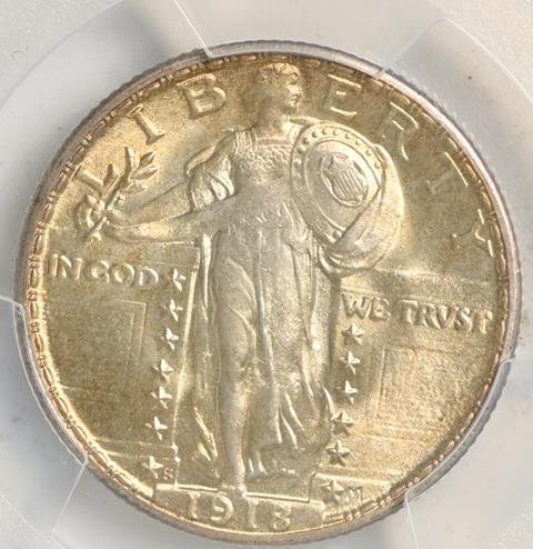 Picture of 1918-S STANDING LIBERTY 25C MS65  Picture of 1918-S STANDING LIBERTY 25C MS65