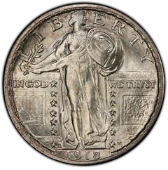 Picture of 1918-S STANDING LIBERTY 25C MS65 
