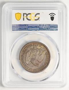 Picture of 1861-S LIBERTY SEATED 50C, NO MOTTO MS65 