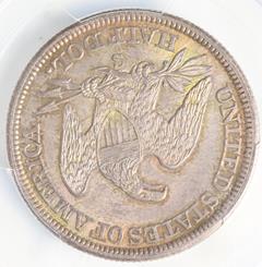 Picture of 1861-S LIBERTY SEATED 50C, NO MOTTO MS65 