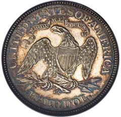 Picture of 1874-CC LIBERTY SEATED 50C, ARROWS MS65 