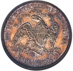 Picture of 1878-S LIBERTY SEATED 50C, MOTTO MS65 