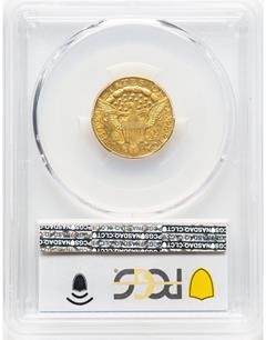 Picture of 1796 DRAPED BUST $2.5, NO STARS AU55 