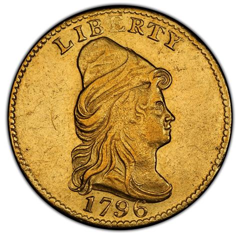 1796 DRAPED BUST $2.5