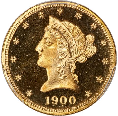 1900 LIBERTY HEAD $10