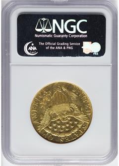 Picture of 1804 DRAPED BUST $10, CROSS 4 MS62 
