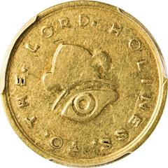 Picture of 1849 MORMON GOLD (UTAH) $5, MORMON AU40 