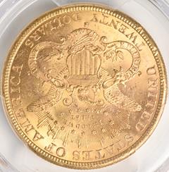 Picture of 1885-S LIBERTY HEAD $20 MS65 