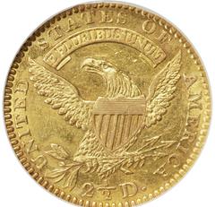 Picture of 1826/5 CAPPED BUST $2.5 AU58 