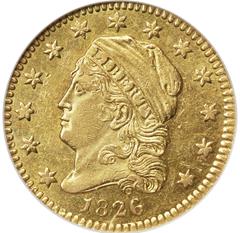 Picture of 1826/5 CAPPED BUST $2.5 AU58 