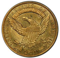 Picture of 1830 CAPPED BUST $2.5 MS64 
