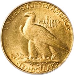 Picture of 1907 INDIAN $10, ROLLED EDGE MS65 